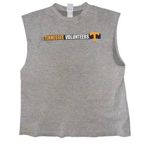 Tennessee VOLS 90’s Sleeveless Shirt by SAvVY: Adult XL: SEC Football: VOLS